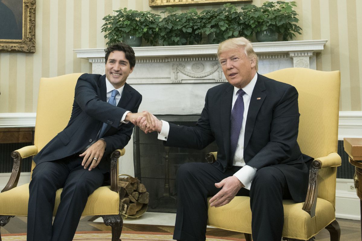 Trudeau and Trump