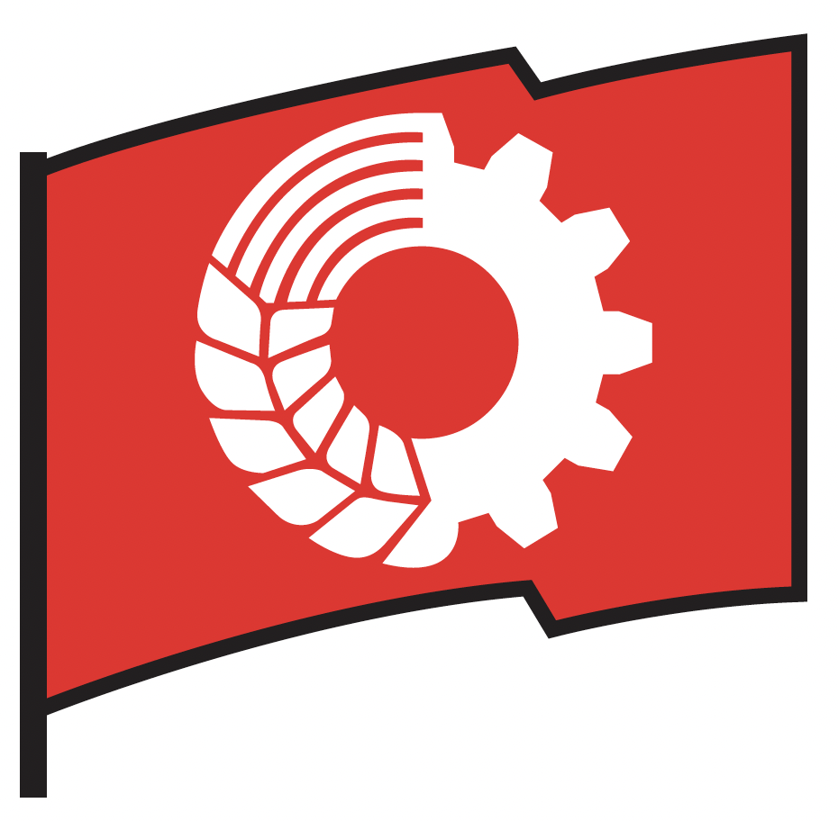 CPC logo on red flag