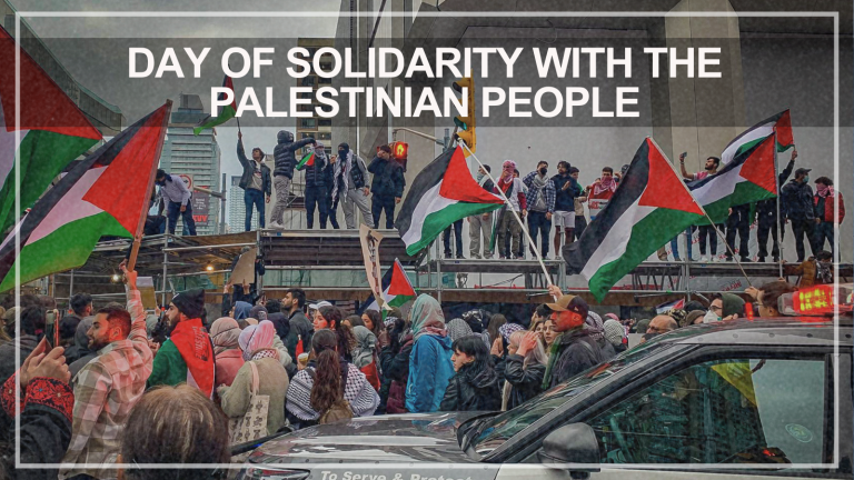 International Day of Solidarity with the Palestinian People