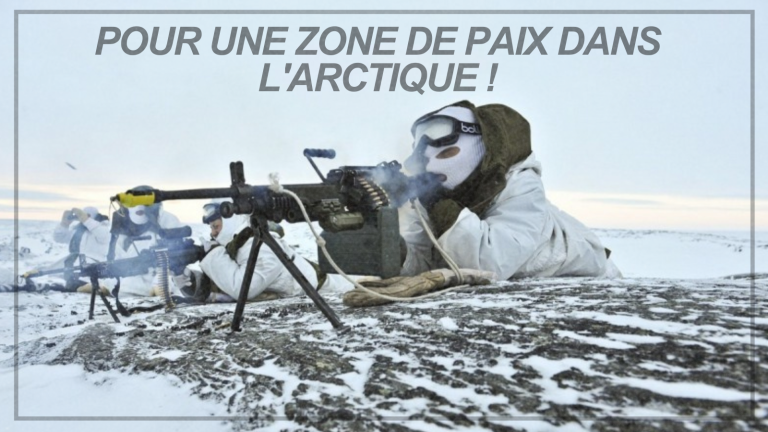 Pour une zone de paix dans l’Arctique !