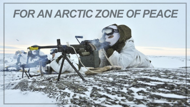 For an Arctic zone of peace!