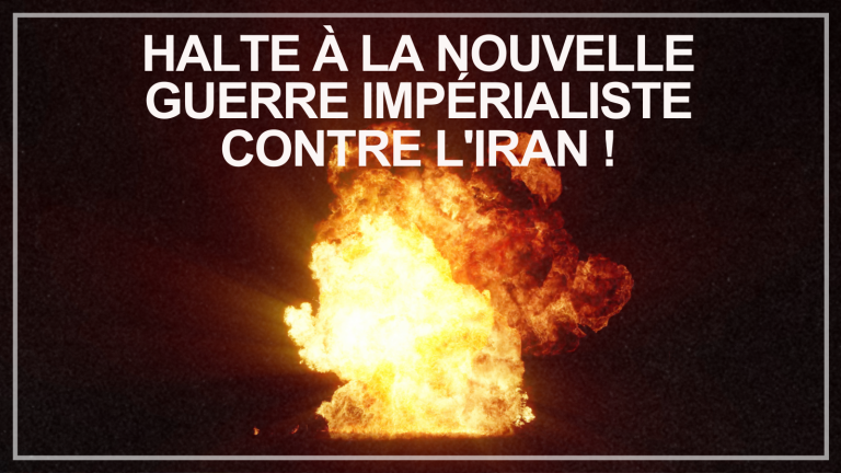 Halte à la nouvelle guerre impérialiste contre l’Iran ! Mettons fin à la complicité du Canada !